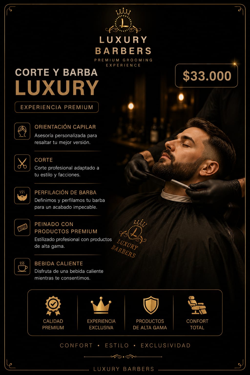Corte y Barba Luxury